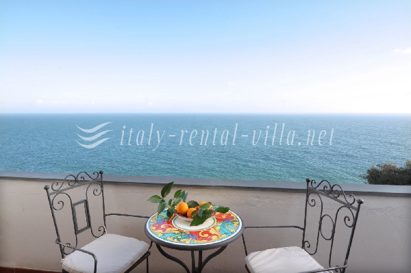 Praiano villas for rent Casa Rossa, apartments vacation rentals Praiano: Casa Rossa holiday in Amalfi Coast