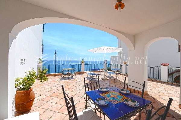 Praiano villas for rent Casa Marinella, apartments vacation rentals Praiano: Casa Marinella holiday in Amalfi Coast