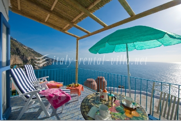 Praiano villas for rent Casa Azzurra 2.0, apartments vacation rentals Praiano: Casa Azzurra 2.0 holiday in Amalfi Coast