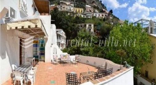 Positano villas for rent Villa La Tunisia, apartments vacation rentals Positano: Villa La Tunisia holiday in Amalfi Coast