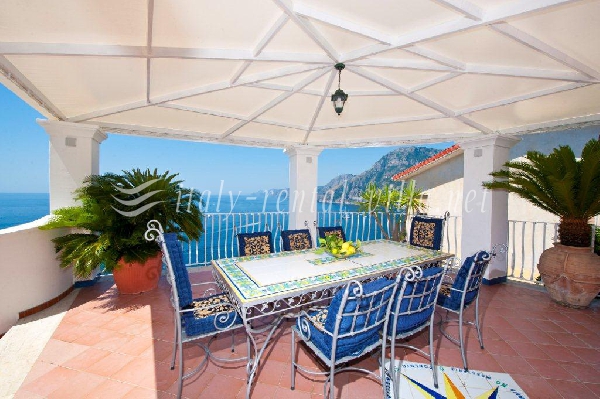 Positano villas for rent Villa Arzilla 1, apartments vacation rentals Positano: Villa Arzilla 1 holiday in Amalfi Coast